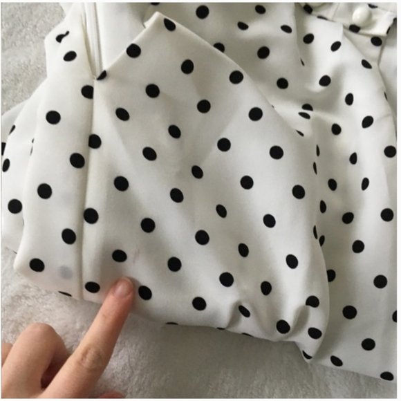 kate spade white black cabana dot jumpsuit romper outfit 10 *PLEASE READ* - Picture 16 of 16